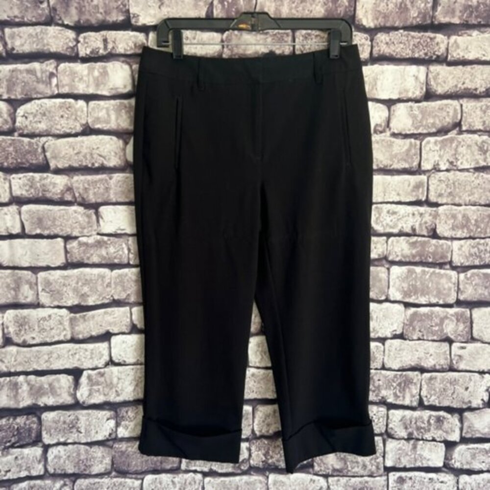 Chico's Black Crop Pants Size S/6